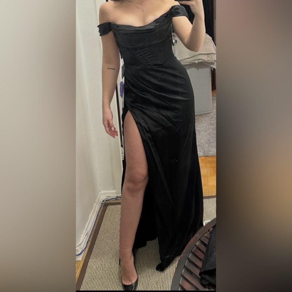 Black wedding dress